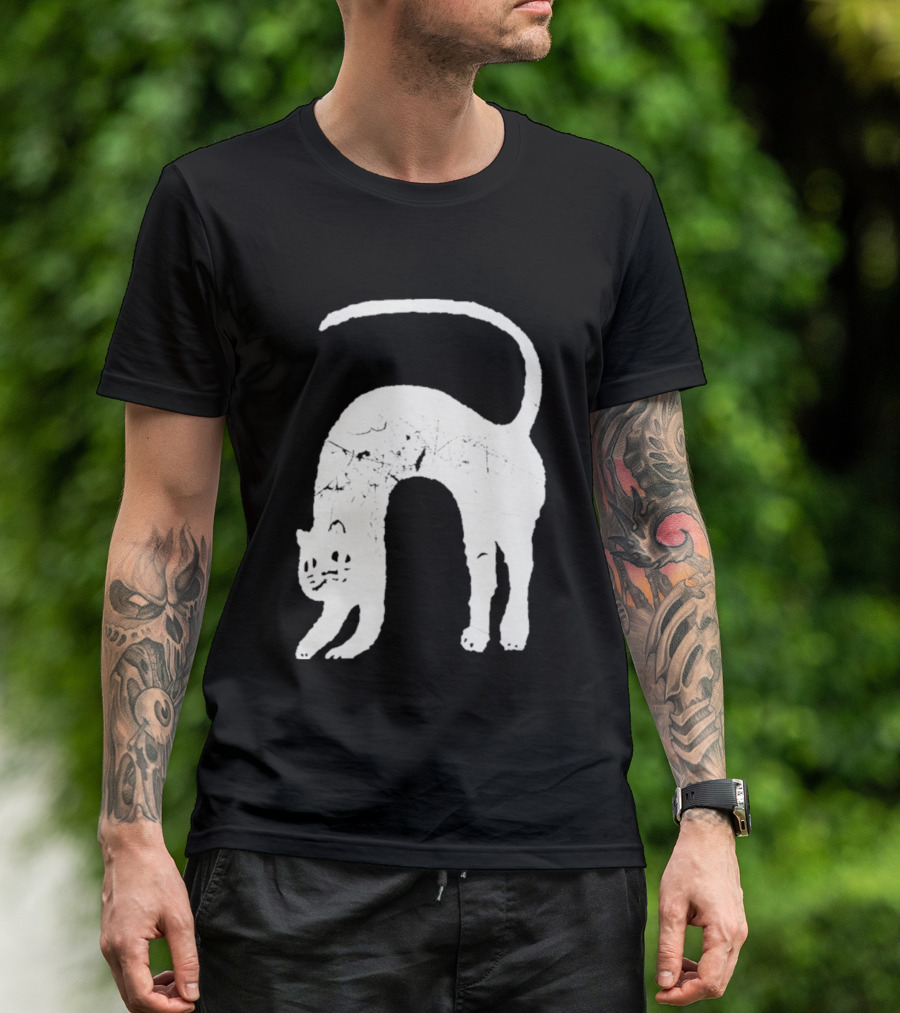 Angeltype Catvisu Arched Feline T-Shirt