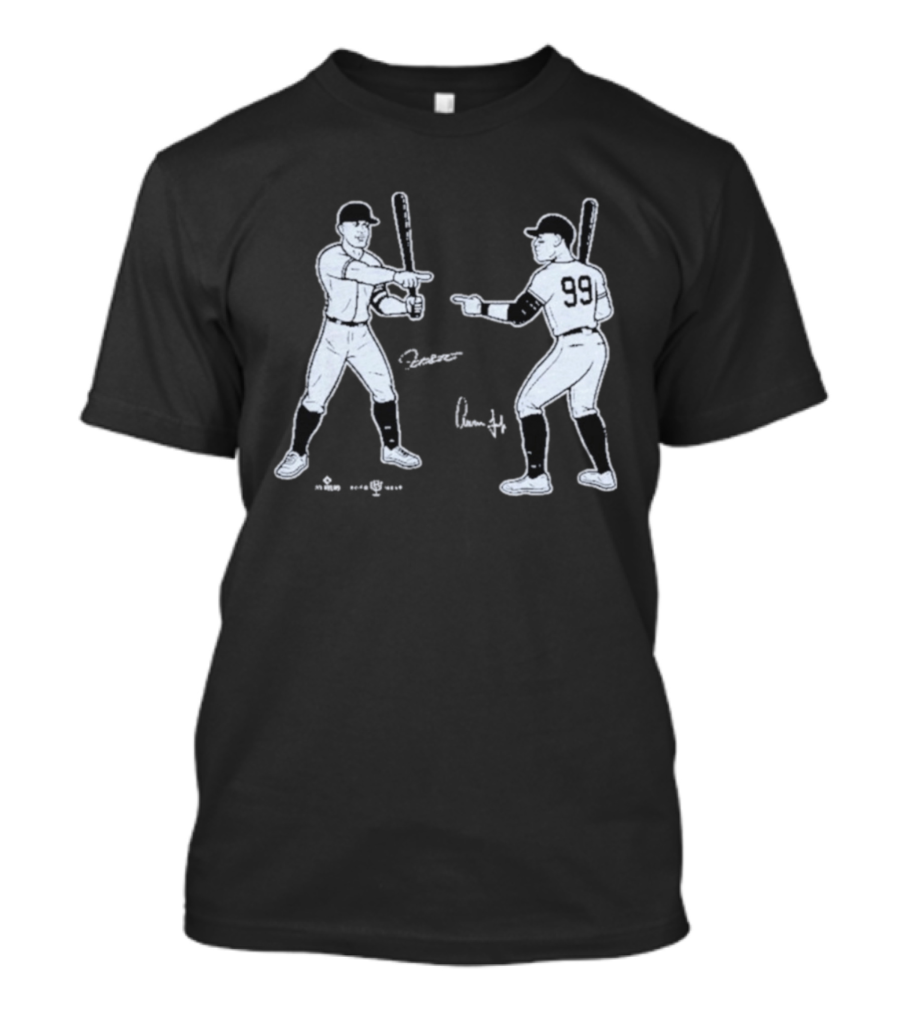 Giancarlo Stanton Aaron Judge New York Yankees Bronx Giants T-Shirt