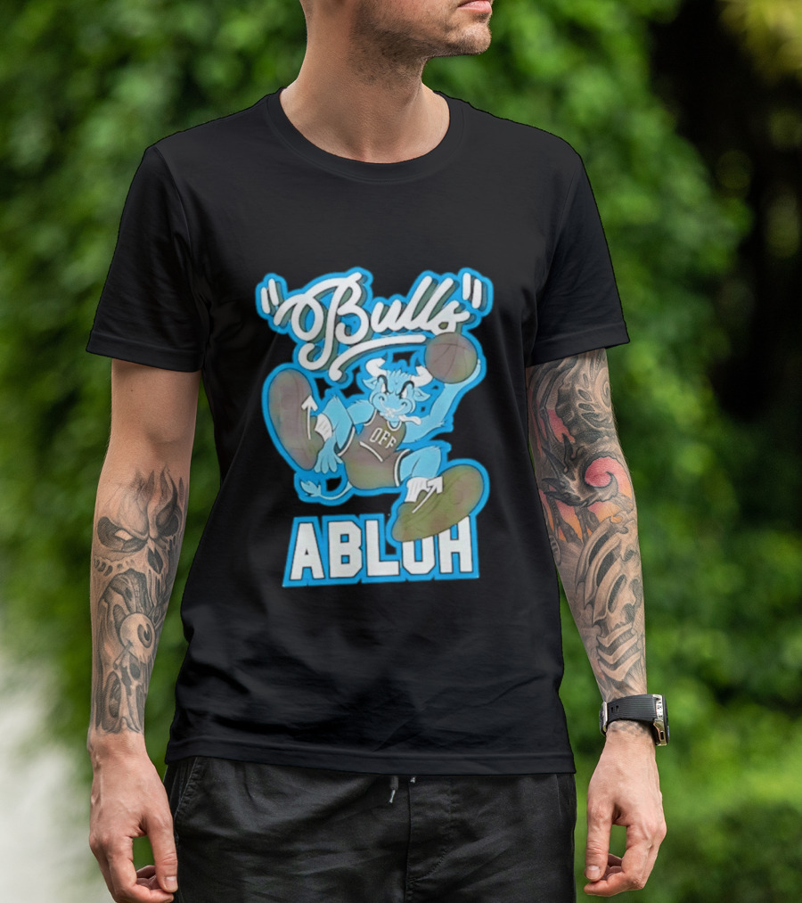 Bulls Abloh Off Basketball Slam Dunk T-Shirt