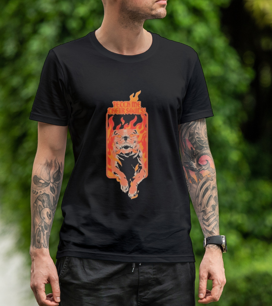 Fetch Me Their Souls Fire Dog Call Of Duty Zombies T-Shirt