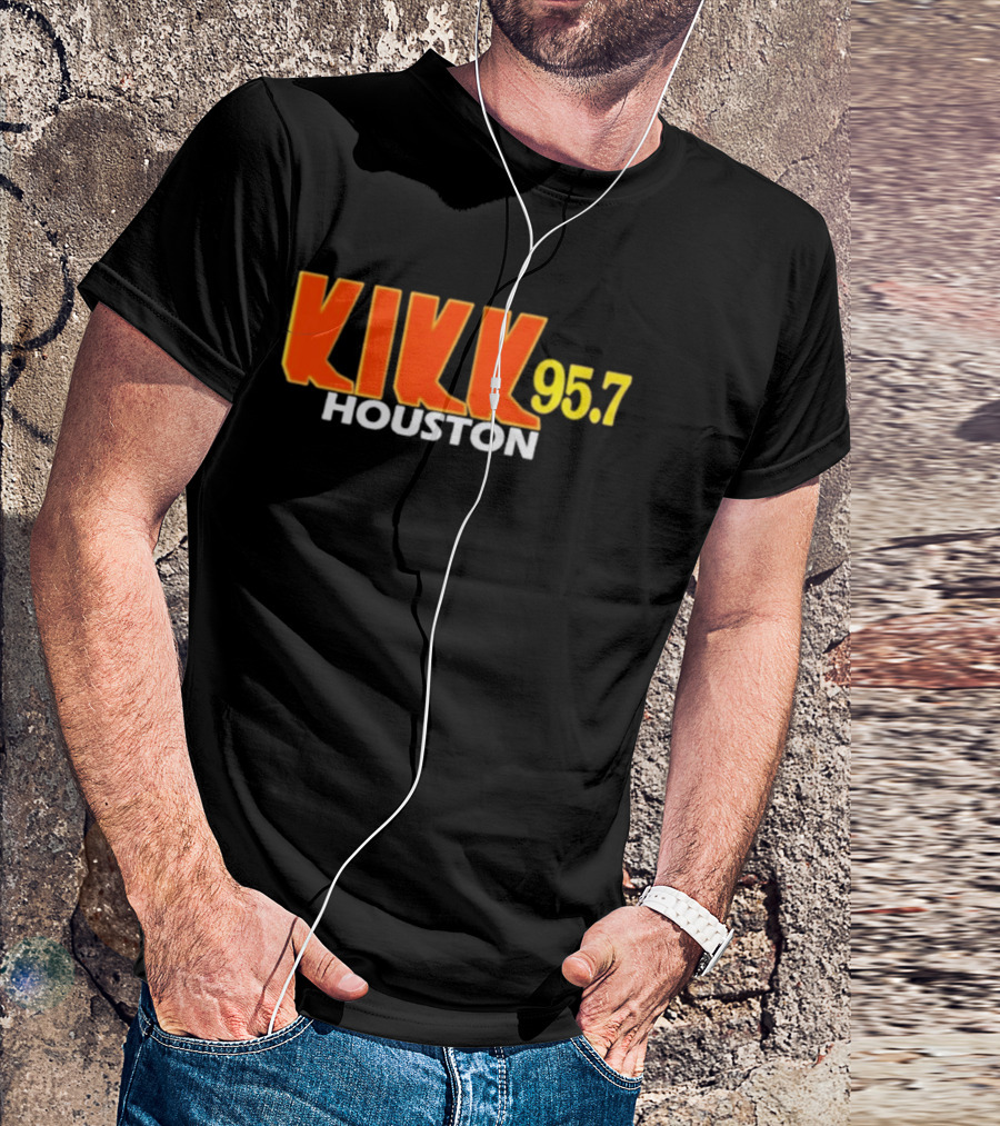 KIKK 95.7 Houston Retro Radio T-Shirt