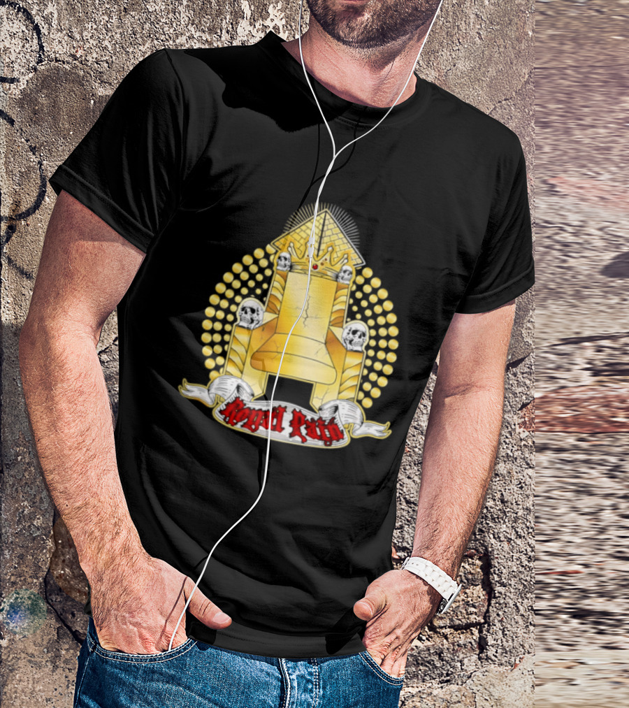 Kyng Wrestling Royal Throne And Crown Design Royal Pain T-Shirt