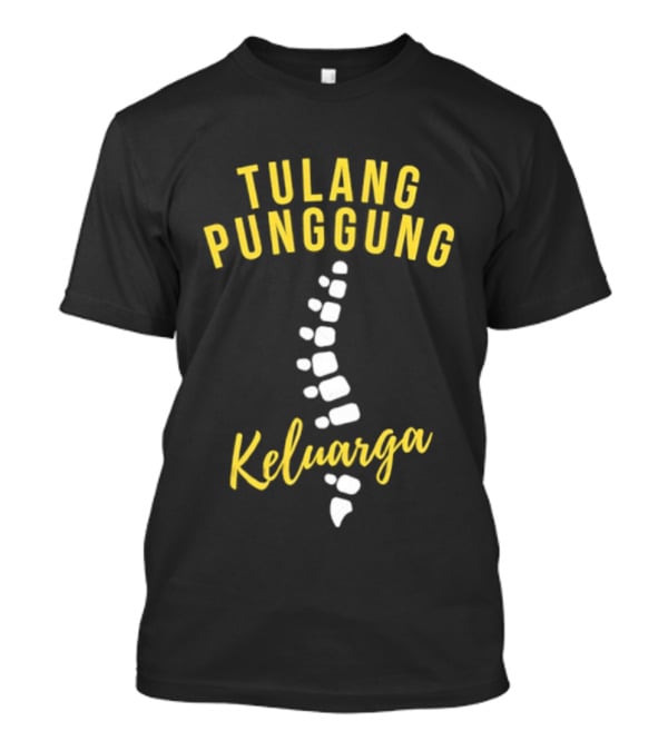 Tulang Punggung Keluarga Family Backbone Spine T-Shirt
