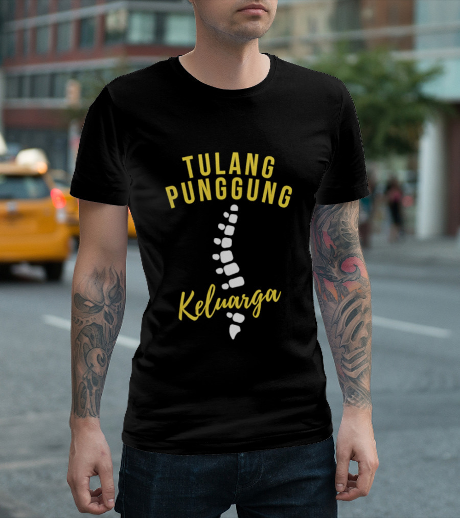 Tulang Punggung Keluarga Family Backbone Spine T-Shirt