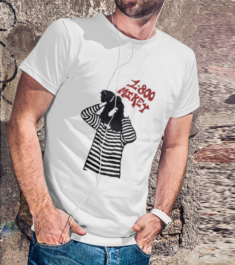 1 800 Mikey Striped Sweater T-Shirt