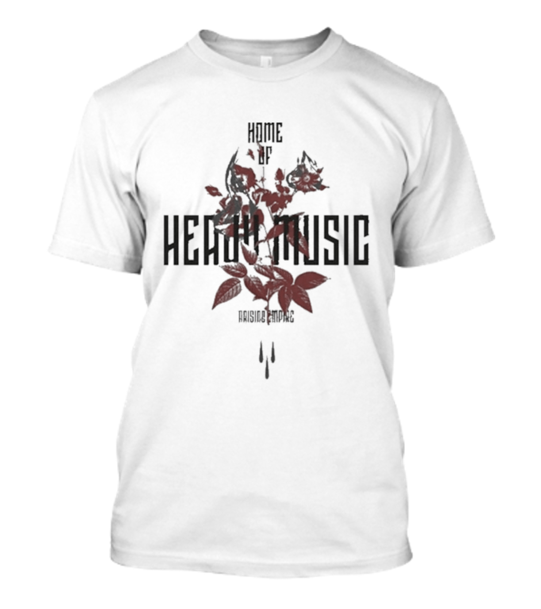 Arising Empire Home Of Heavy Music Floral T-Shirt