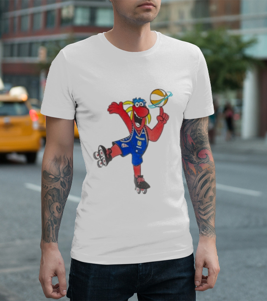 Freddy Fever Indiana 00 WNBA Roller Skating T-Shirt