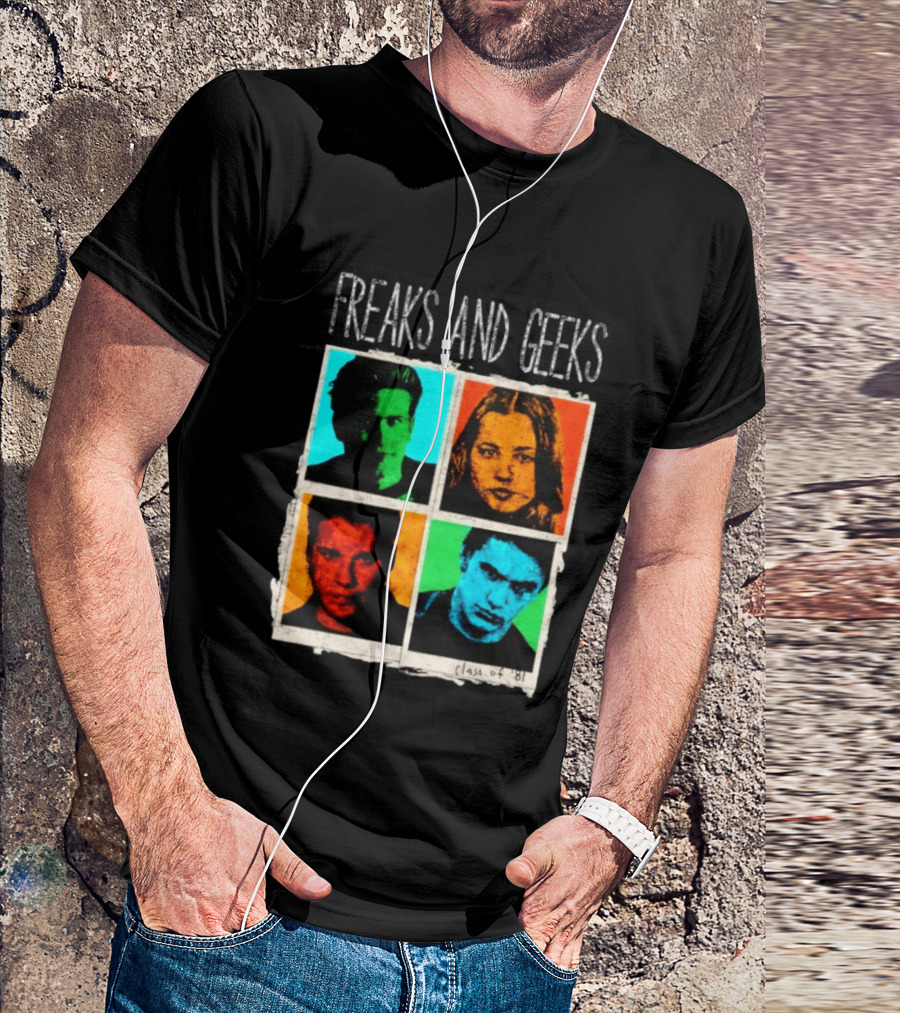 Freaks And Geeks Class Of 81 TV Show Cult Classic Character Portraits T-Shirt