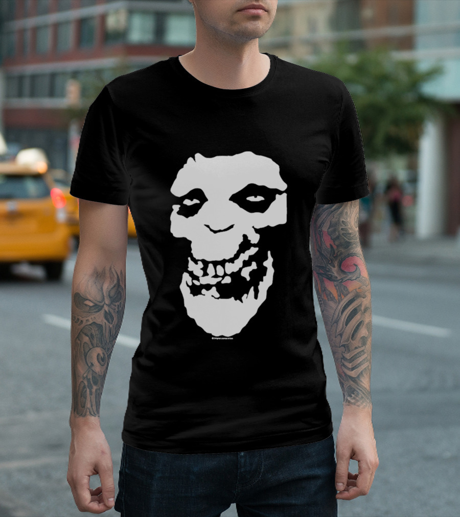 Halftime A Bathing Ape Misfits Fiend Skull T-Shirt