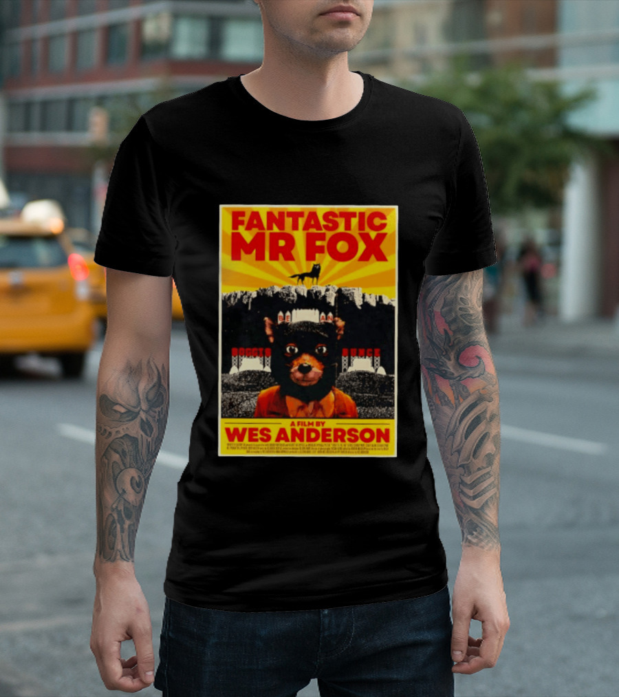 Fantastic Mr Fox Wes Anderson Film Boggis Bunce Bean Be An Animal T-Shirt