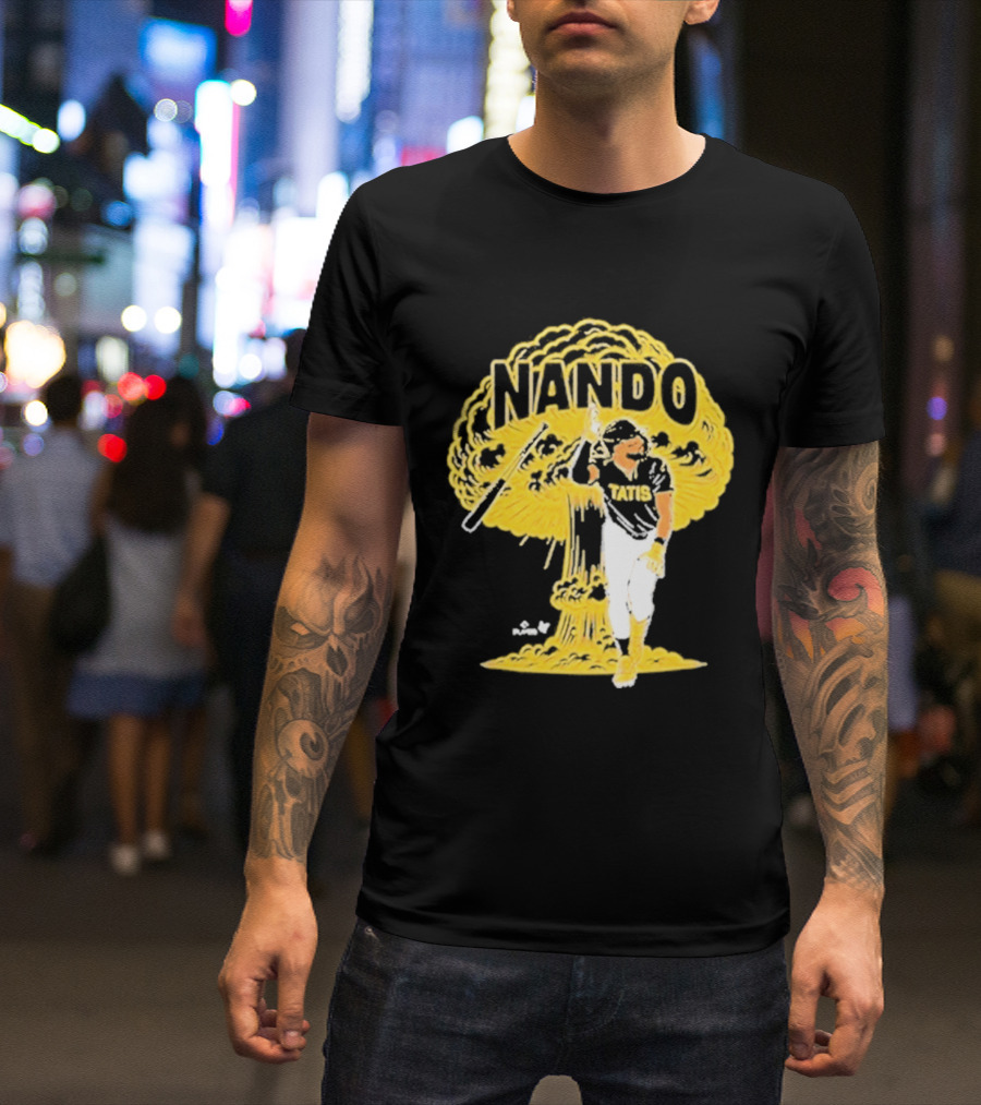 Fernando Tatis Jr Nando Baseball Explosion T-Shirt