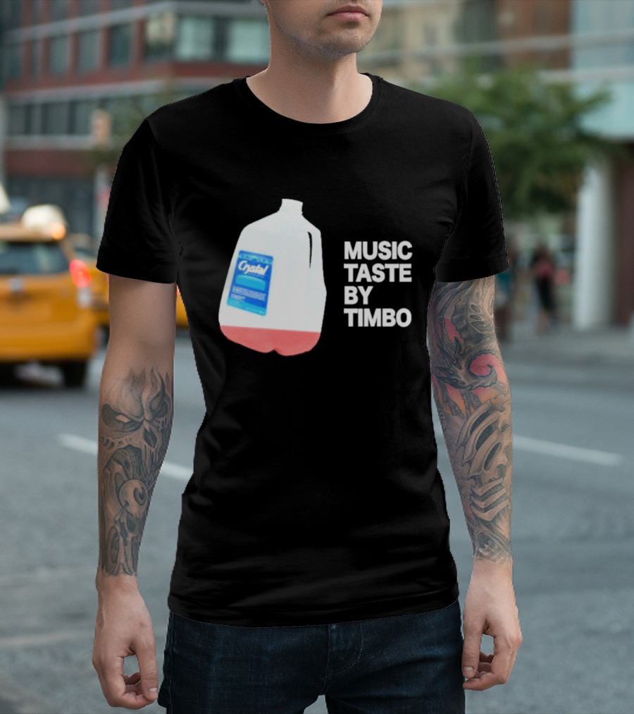 Legendary Crystal Water Jug Music Taste By Timbo T-Shirt