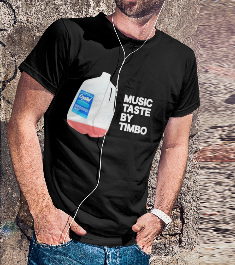 Legendary Crystal Water Jug Music Taste By Timbo T-Shirt