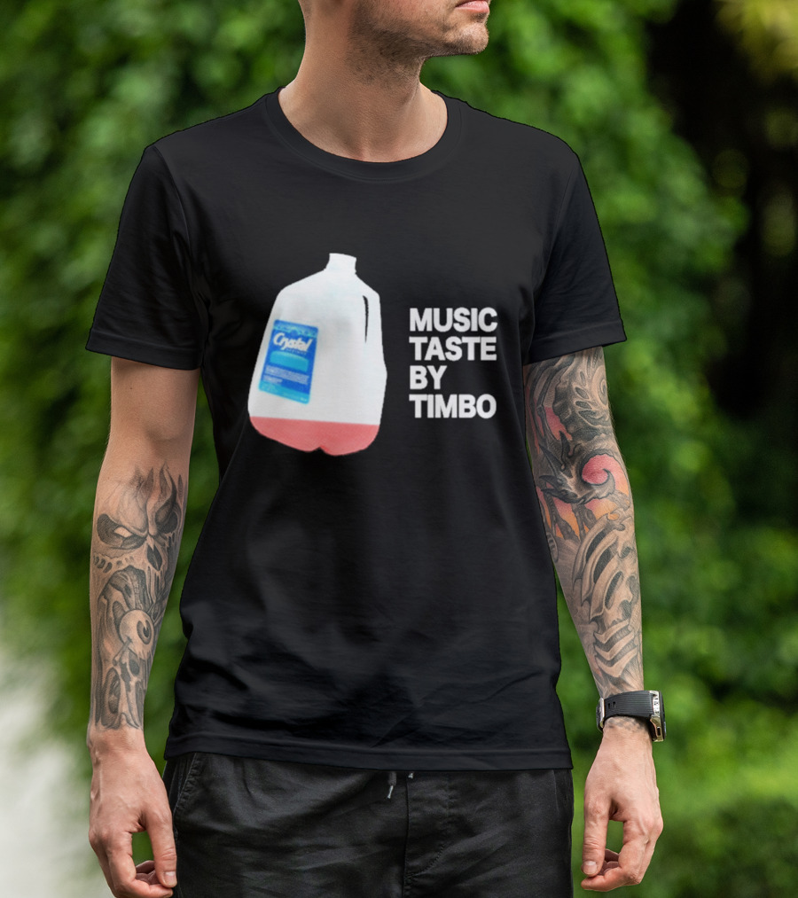 Legendary Crystal Water Jug Music Taste By Timbo T-Shirt