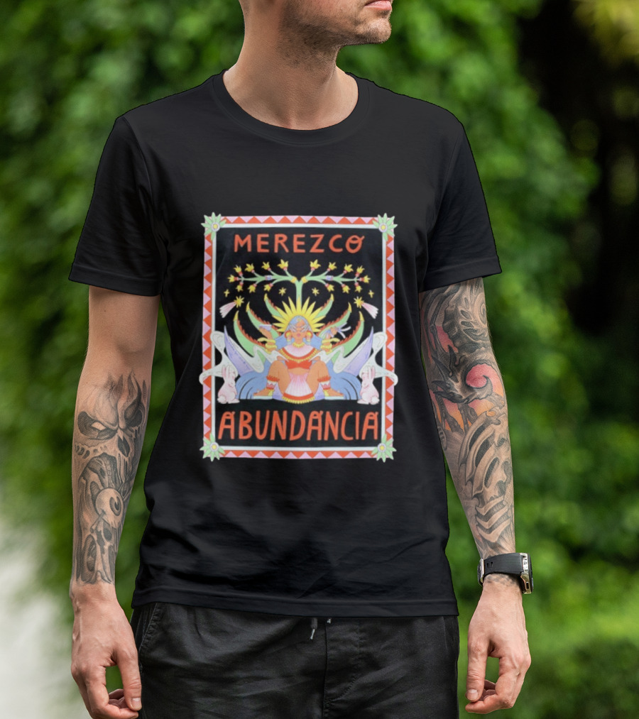 Merezco Abundancia Aztec Goddess Mayahuel T-Shirt