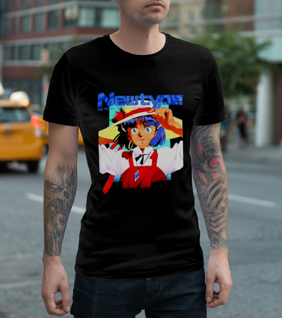 Newtype The Moving Pictures Anime Magazine T-Shirt