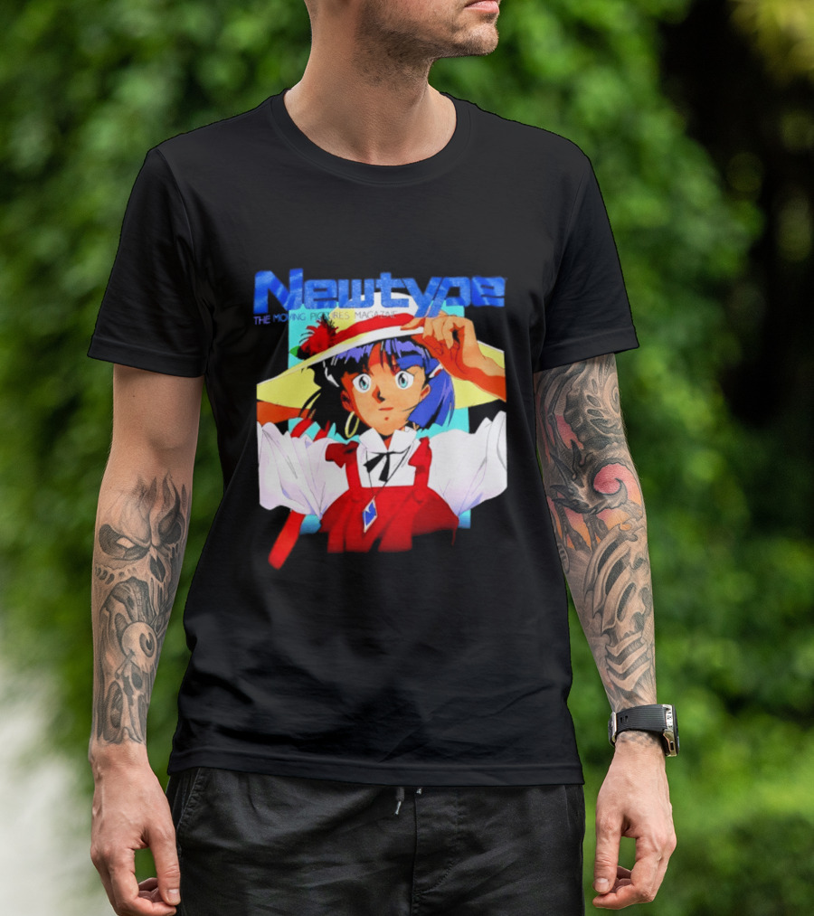 Newtype The Moving Pictures Anime Magazine T-Shirt