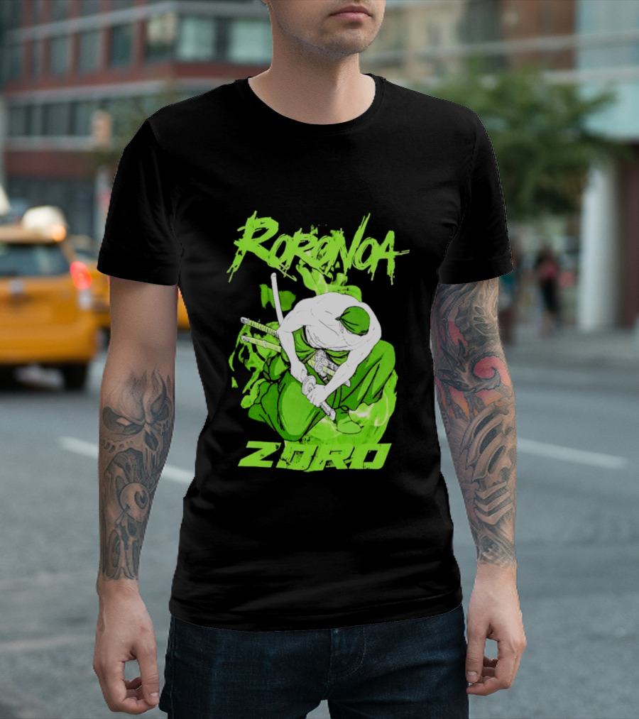 Roronoa Zoro Tonal One Piece Anime T-Shirt