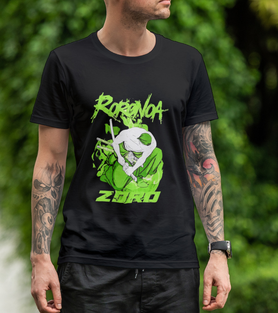Roronoa Zoro Tonal One Piece Anime T-Shirt