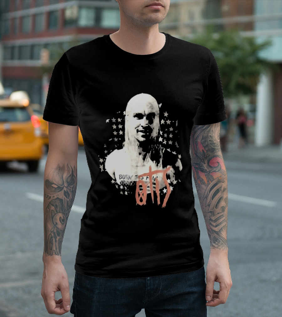 House Of 1000 Corpses Otis Rob Zombie Stars 2 Sided T-Shirt