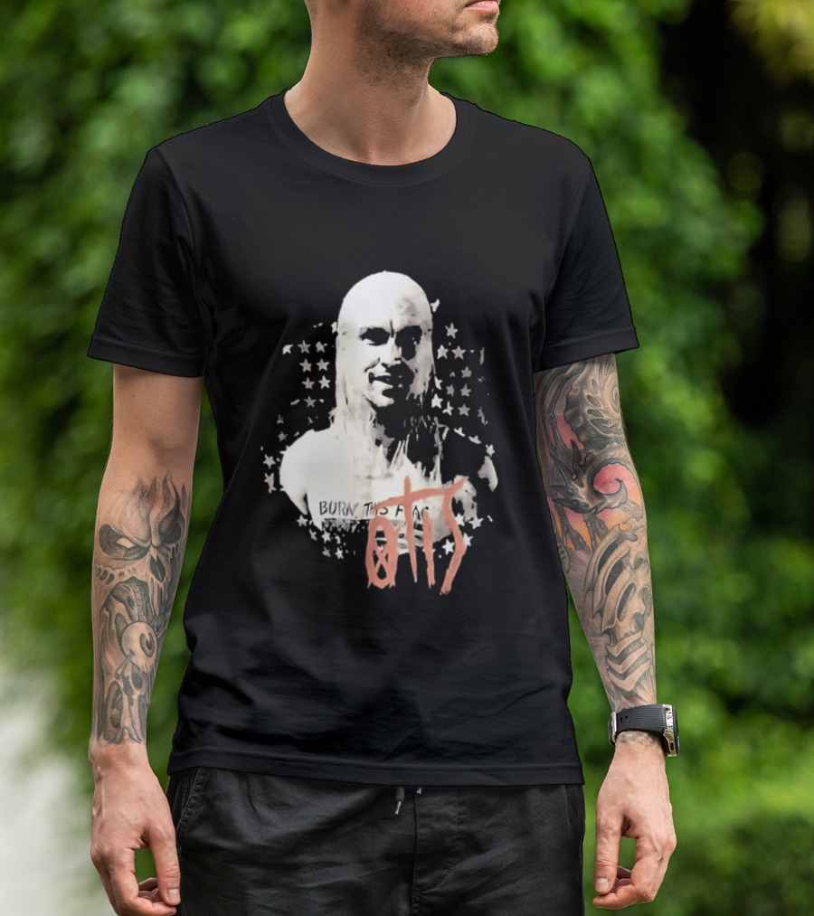 House Of 1000 Corpses Otis Rob Zombie Stars 2 Sided T-Shirt