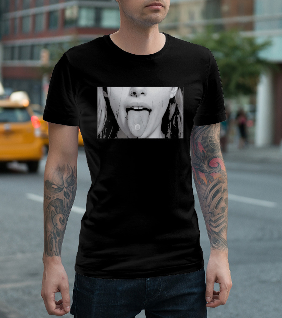 Ouija Macc Sunken Church Omen Acid Tab Tongue T-Shirt