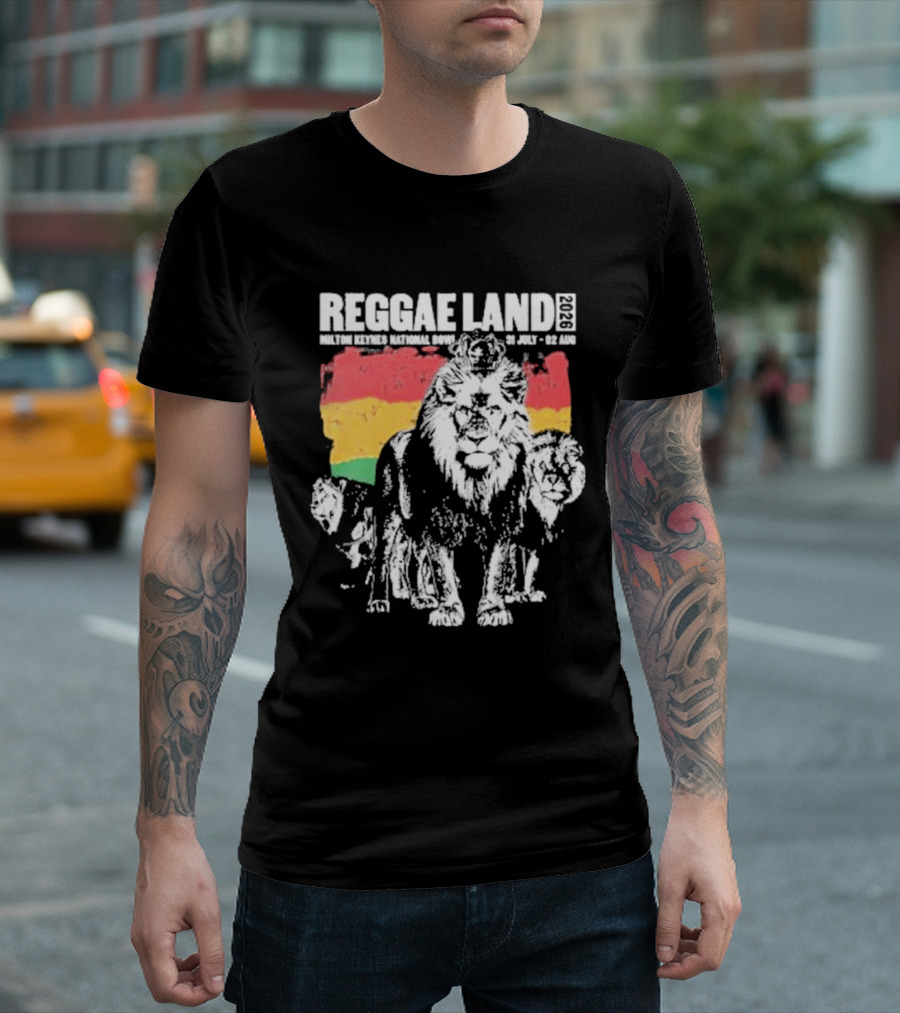 Reggae Land 2023 Lion Pride Wolverhampton 29 July 30 July T-Shirt