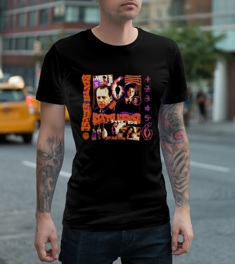 The Sixth Sense I See Dead People Movie With Characters T-Shirt
