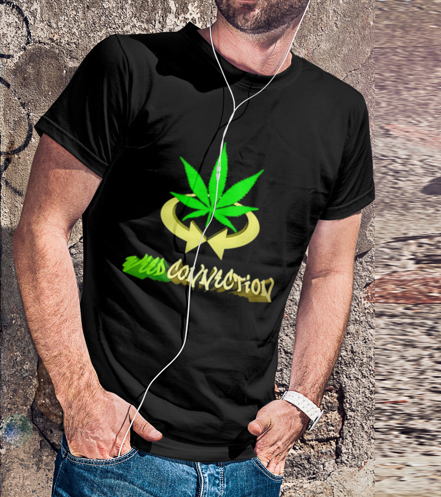 Cannabis Leaf Symbol Weed Connection T-Shirt