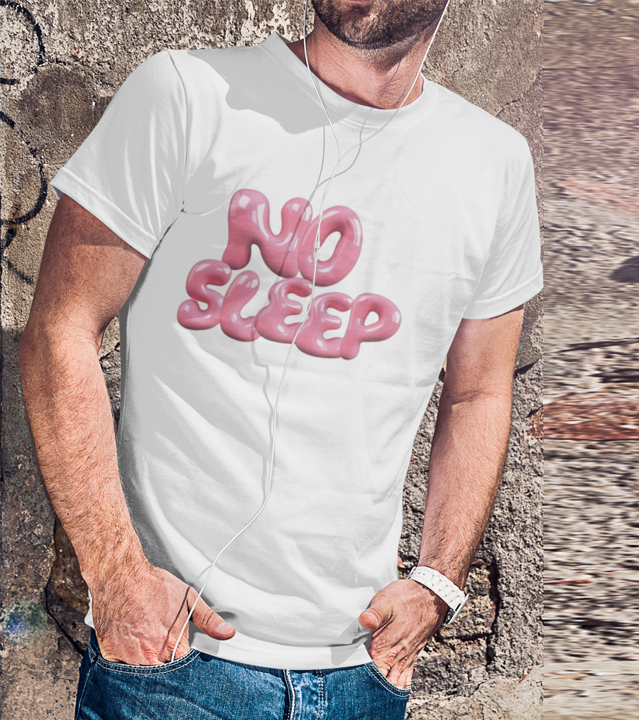 No Sleep Insomnia Exhausted Night Owl Aesthetic Drift Off Tired Mood T-Shirt