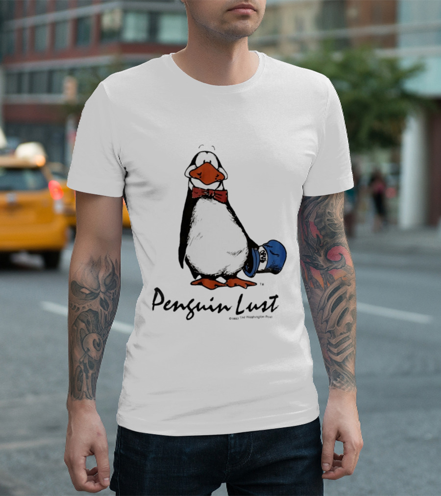 Opus The Penguin Lust 1983 Washington Post T-Shirt
