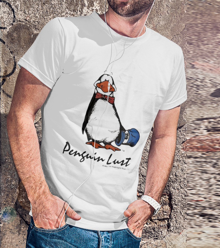 Opus The Penguin Lust 1983 Washington Post T-Shirt