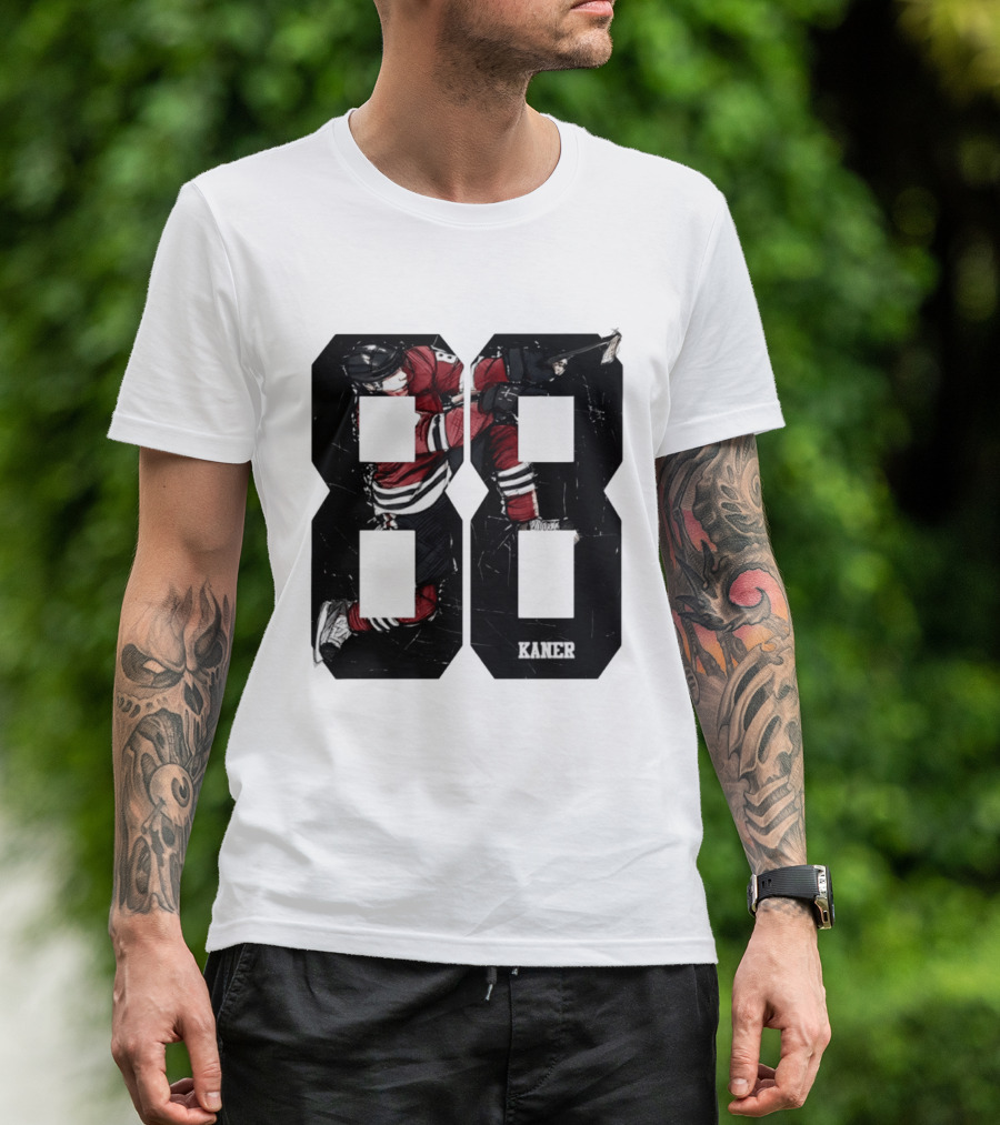 Patrick Kane 88 Chicago Blackhawks Kaner 2026 NHL Hockey T-Shirt