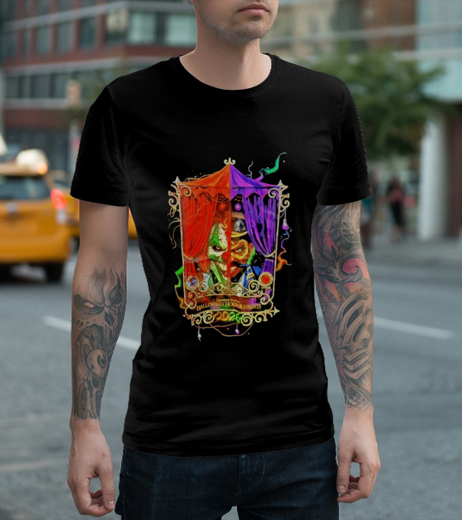 Jack The Clown Dr. Oddfellow Universal Studios Halloween Horror Nights 2026 T-Shirt