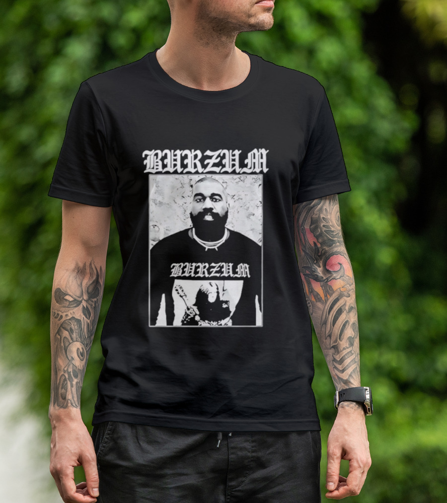 Kanye West Burzum Black Metal T-Shirt