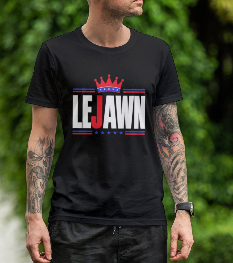 LeJawn King Crown LeBron James Philadelphia 76ers NBA 2026 T-Shirt