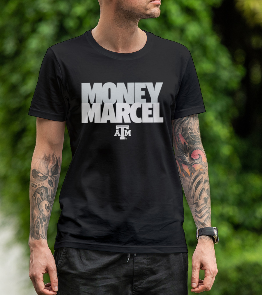 Money Marcel Texas A&M Aggies Football Fan T-Shirt