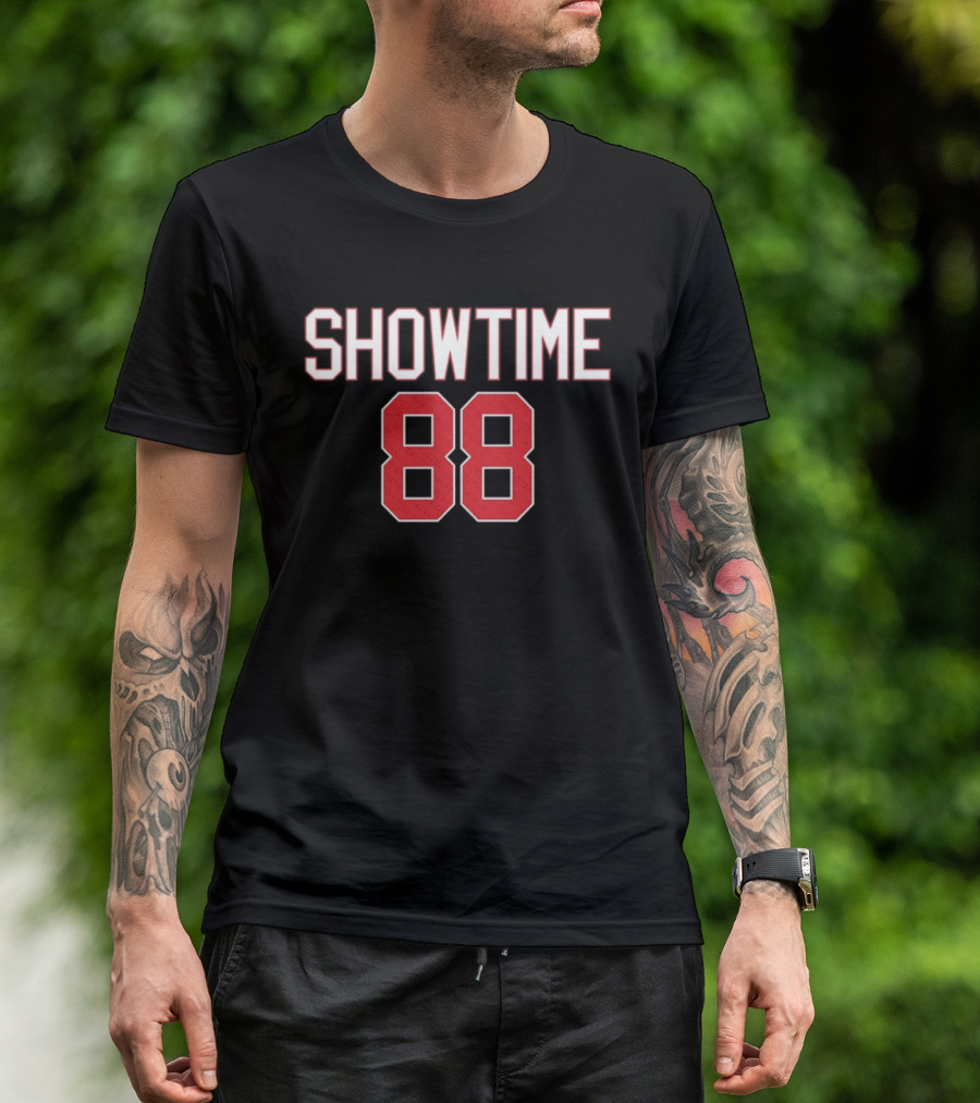 Showtime 88 Basketball Jersey Vintage Throwback T-Shirt