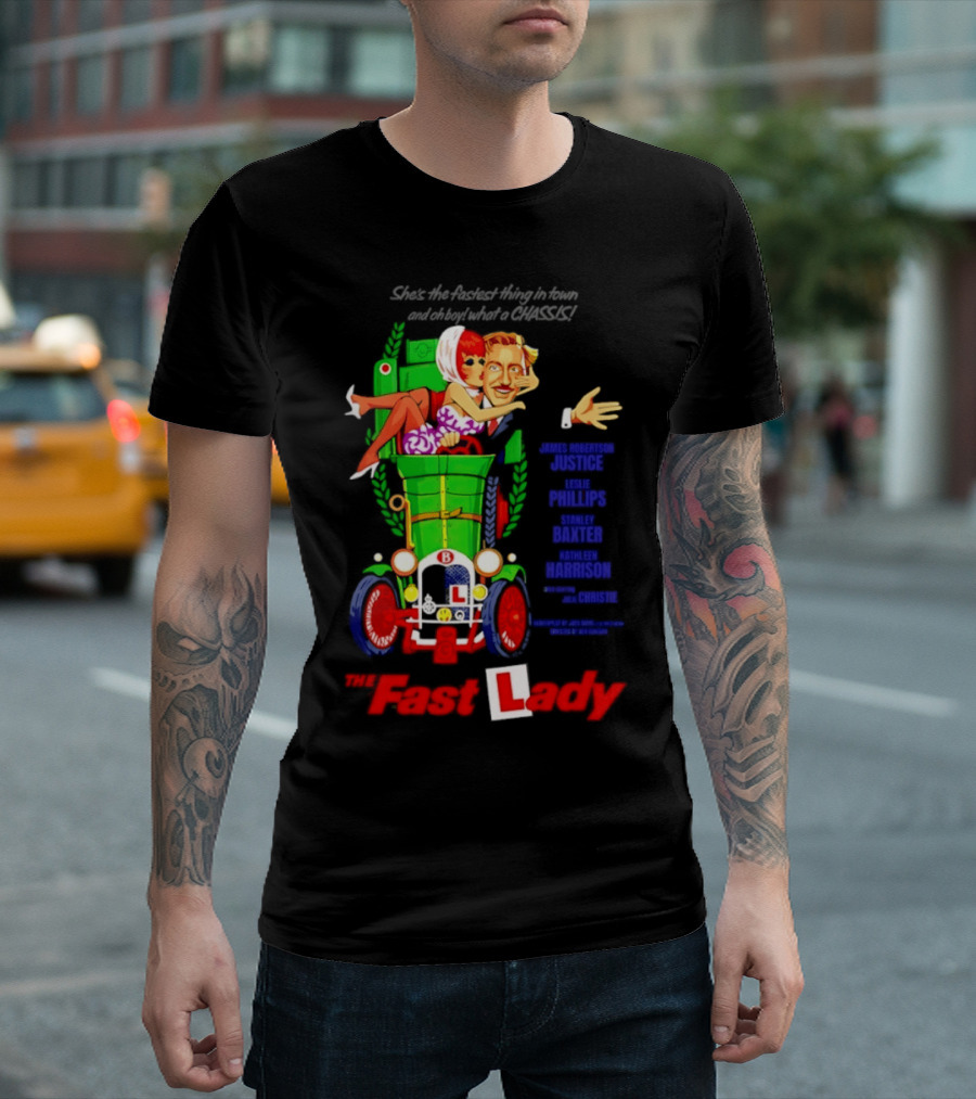 The Fast Lady Classic Comedy Movie T-Shirt