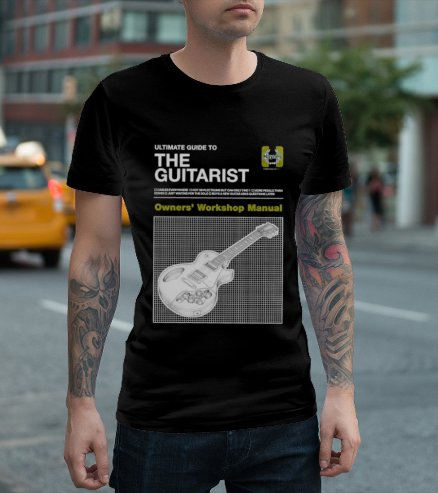 Owners' Workshop Manual For The Guitarist Ultimate Guide T-Shirt