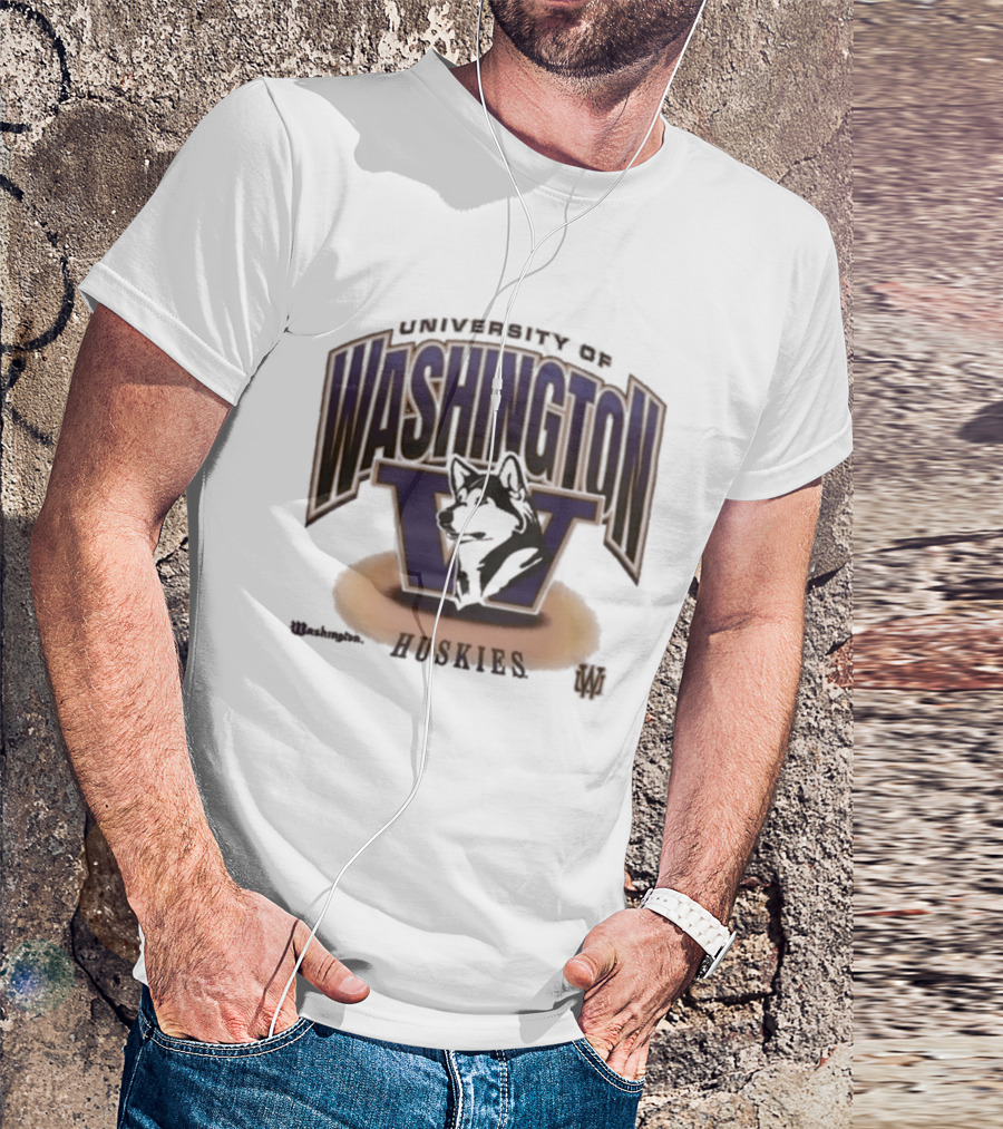 University Of Washington Huskies Sandstone Team Flex Foundation T-Shirt