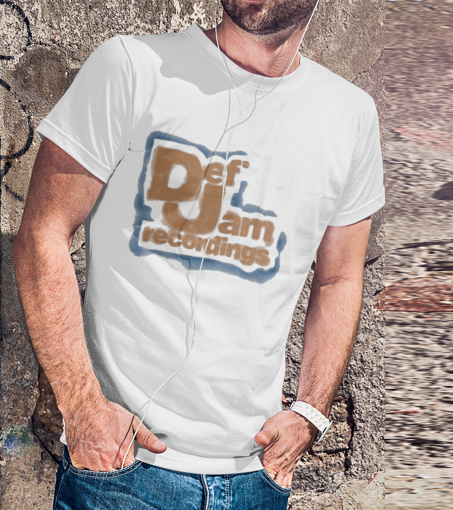 Def Jam Recordings Home Team Classic Music Branding T-Shirt