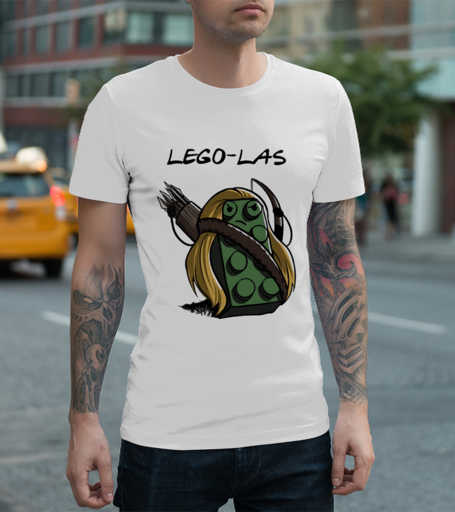Lego Las Legolas Block Archer Lord Of The Rings T-Shirt