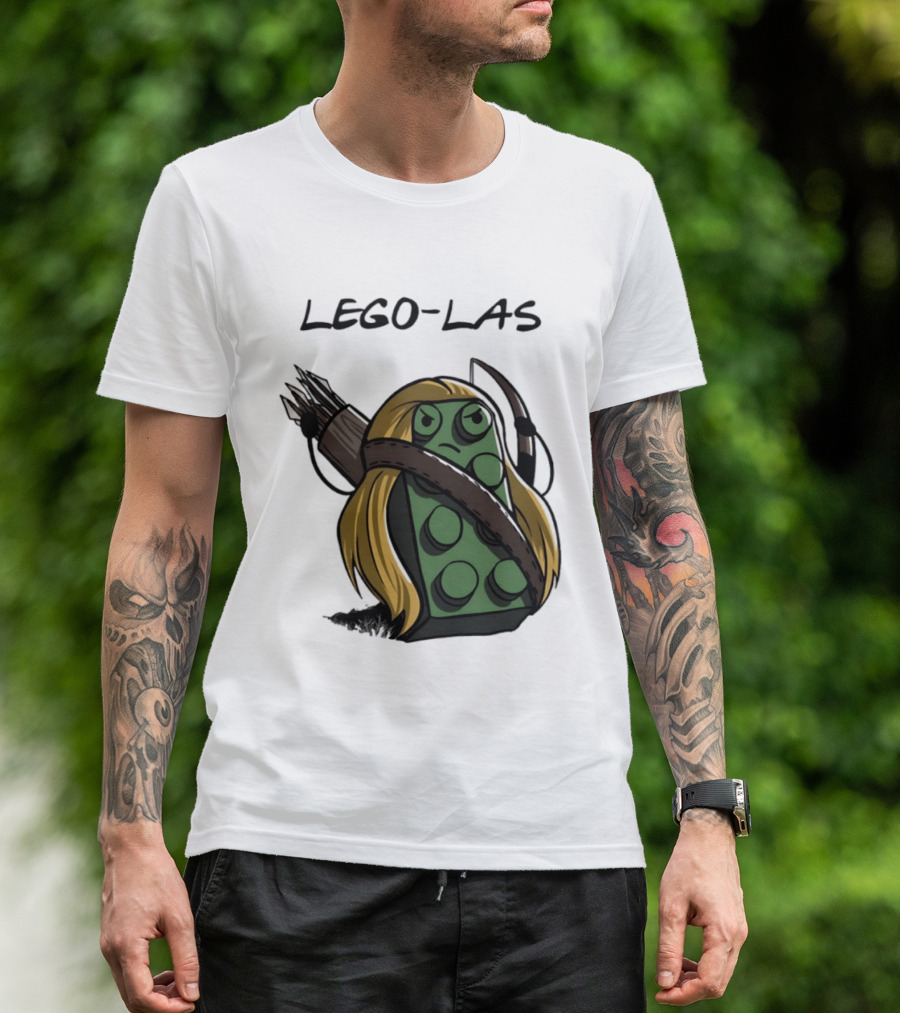 Lego Las Legolas Block Archer Lord Of The Rings T-Shirt