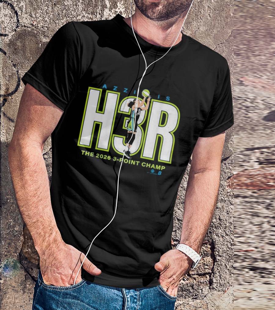 Azzi Is Her H3R The 2026 3 Point Champ T-Shirt
