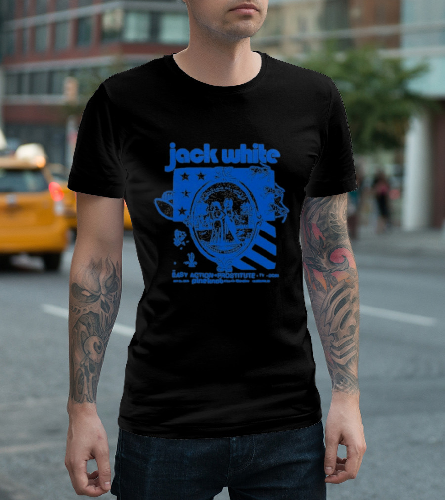 Jack White Easy Action Prostitute Blues Clarkson 2026 T-Shirt