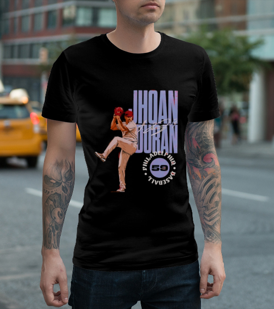Jhoan Duran 59 Philadelphia Phillies MLB T-Shirt