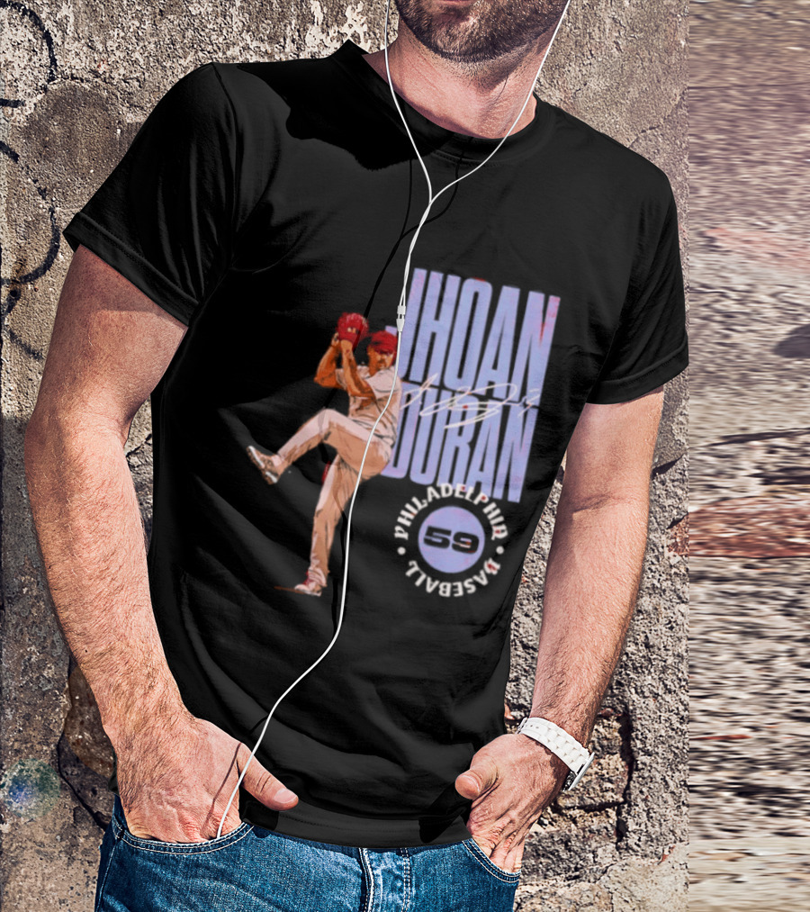 Jhoan Duran 59 Philadelphia Phillies MLB T-Shirt