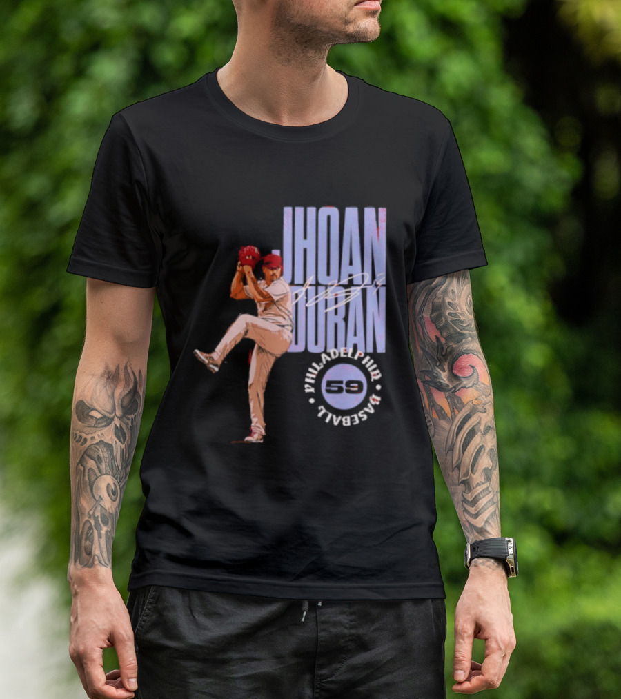 Jhoan Duran 59 Philadelphia Phillies MLB T-Shirt