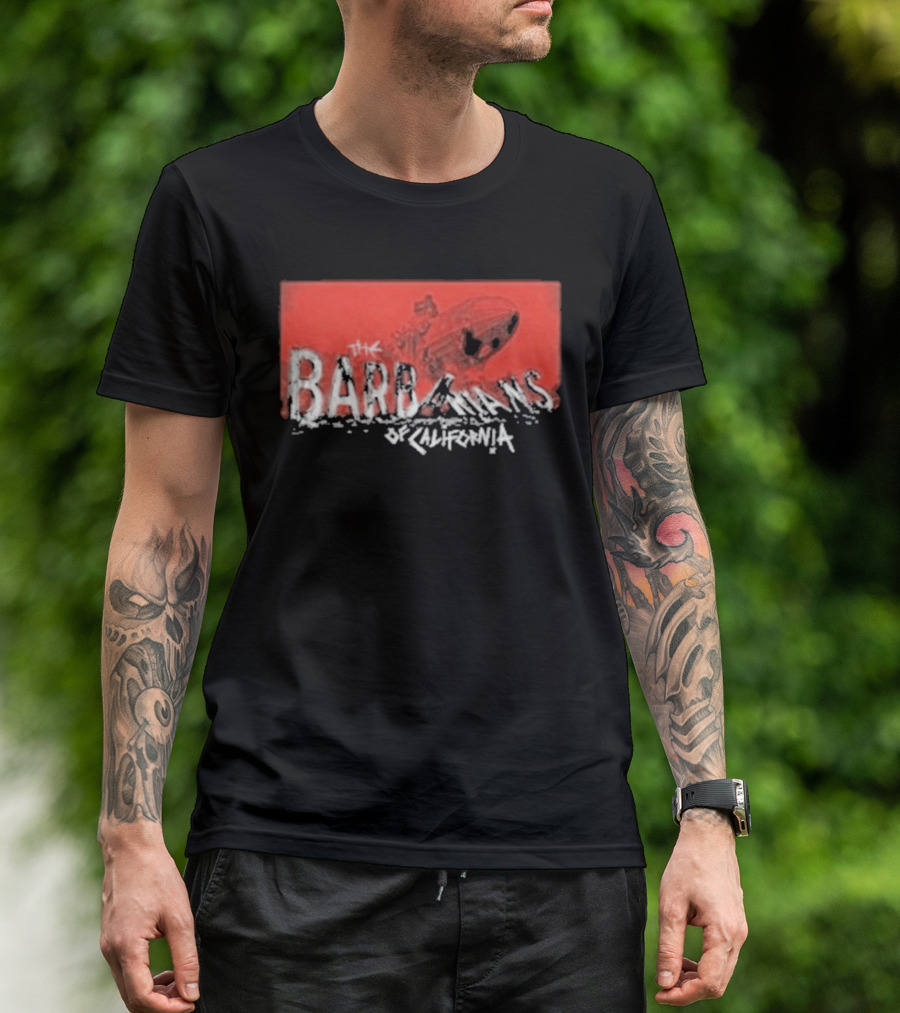 The Barbarians California Airship Crash T-Shirt